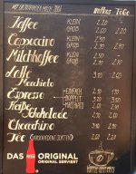 Kreidetafel